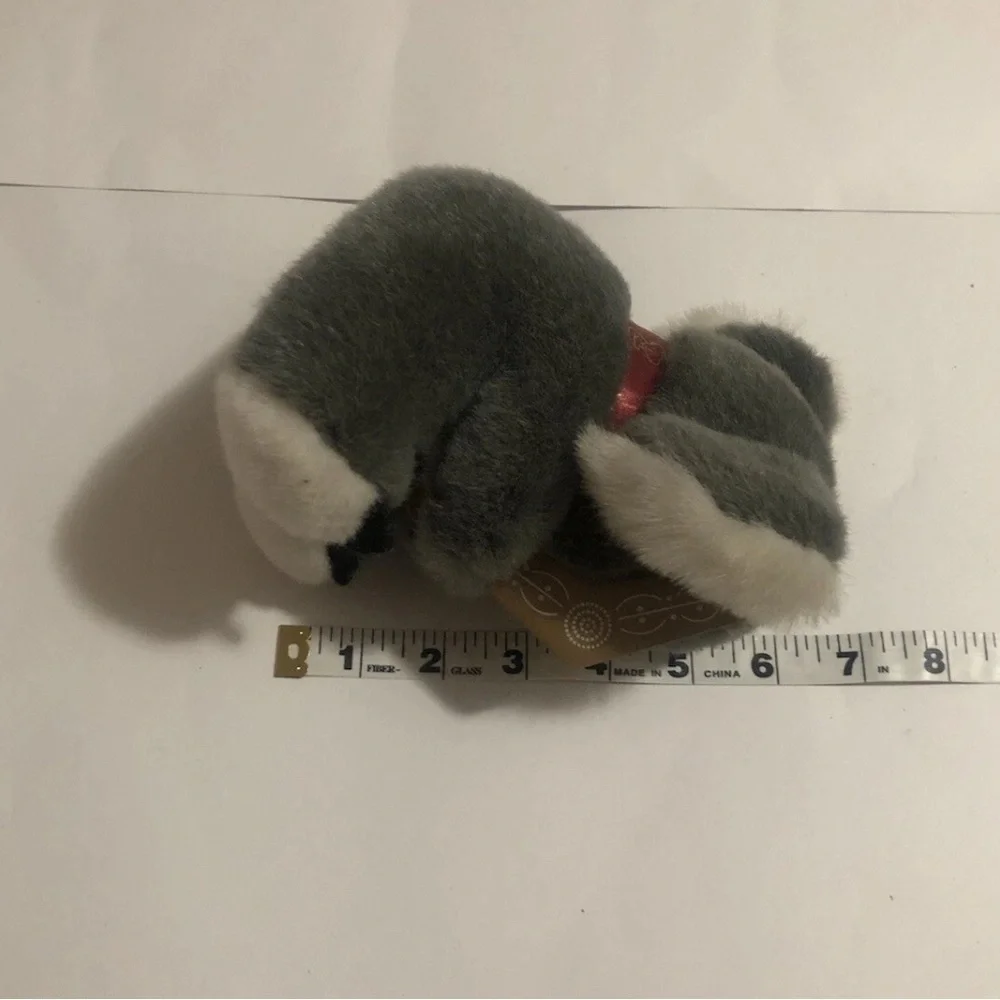 Uni-Toys Uniring Australia Koala Bear Soft Animal Plush Toy Bow Boomerang 6